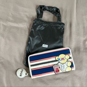 TOUS Brand New Zipper Wallet